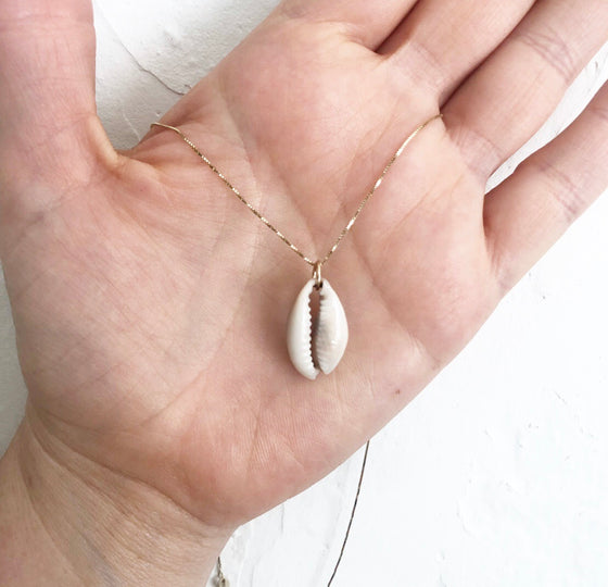 Cowrie Charm Necklace