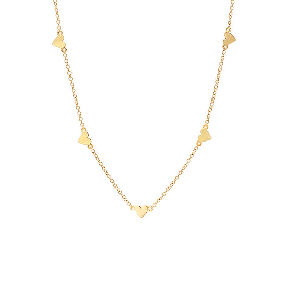 Multi heart necklace - Online Exclusive