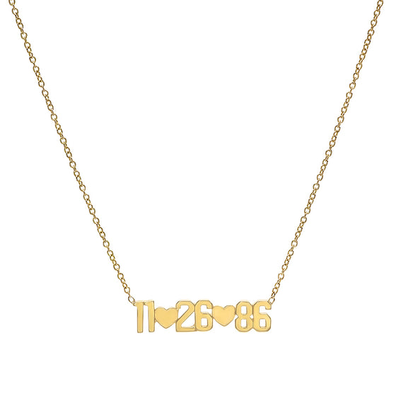 Custom Date Necklace