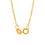 Round White Topaz Necklace