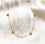 14k Multi heart necklace
