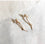 Coral branch 14k earrings