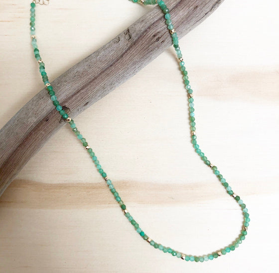 Island Gem Strand - Chrysoprase