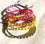 Macrame beaded bracelets