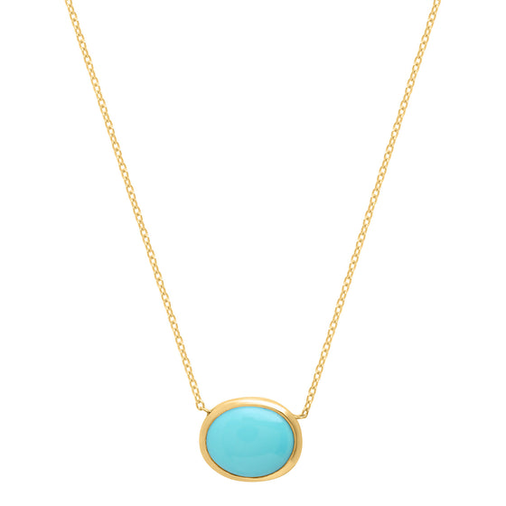Oval Turquoise necklace