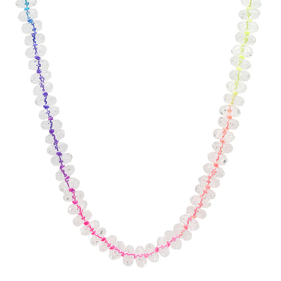 rainbow candy necklace