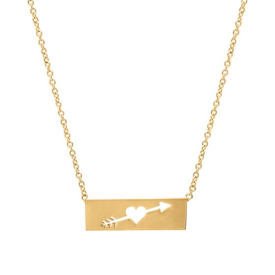 Love arrow necklace