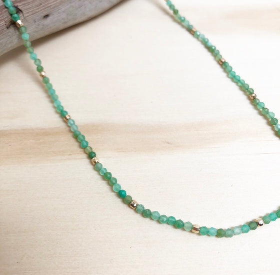 Island Gem Strand - Chrysoprase